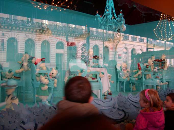  Animation de noël des grands magasins